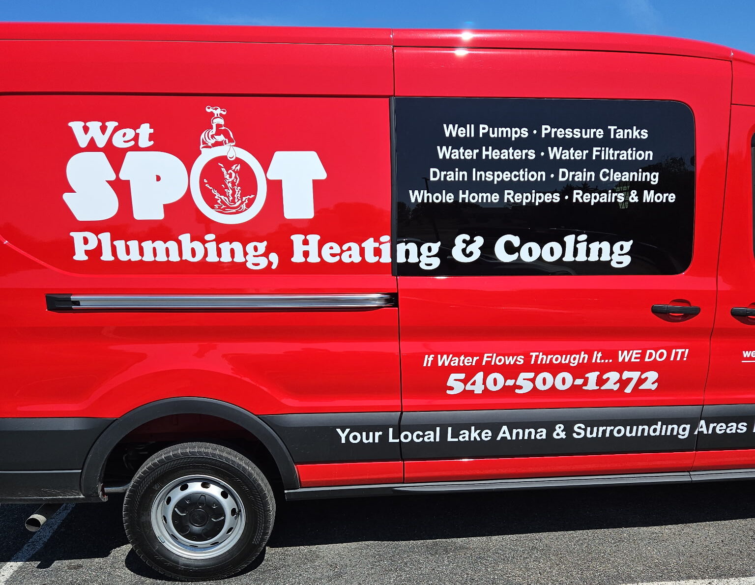 Featured image for “Wet Spot Plumbing Expands Services to Include Heating & Air”
