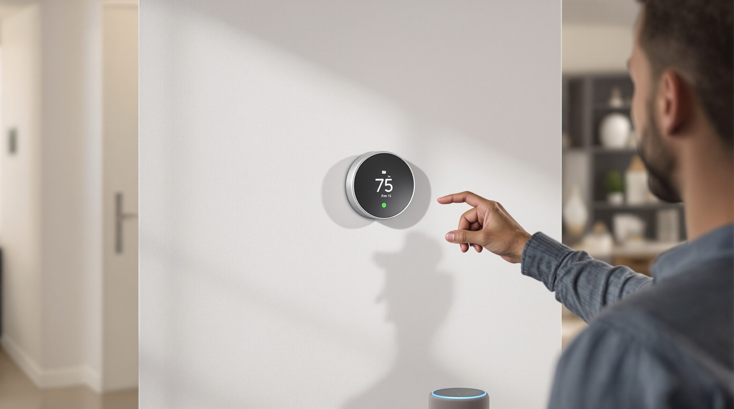 Featured image for “Revolutionize Your Home Comfort: How Voice-Controlled Thermostats Enhance HVAC in Palmyra”