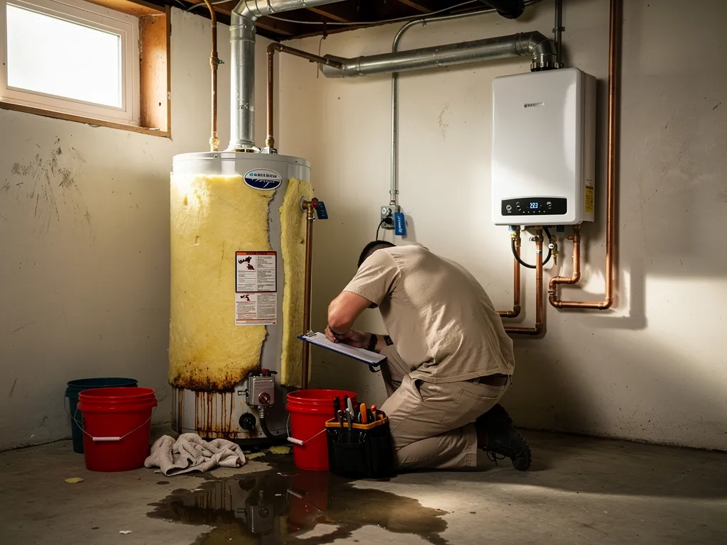 How Do You Know When to Repair vs. Replace a Water Heater