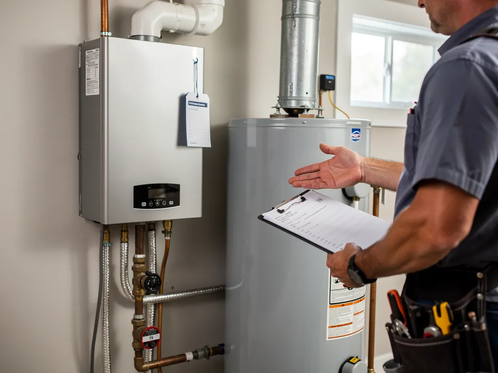 Featured image for “Never Run Out of Hot Water Again: Tankless Water Heater Installation in Short Pump”