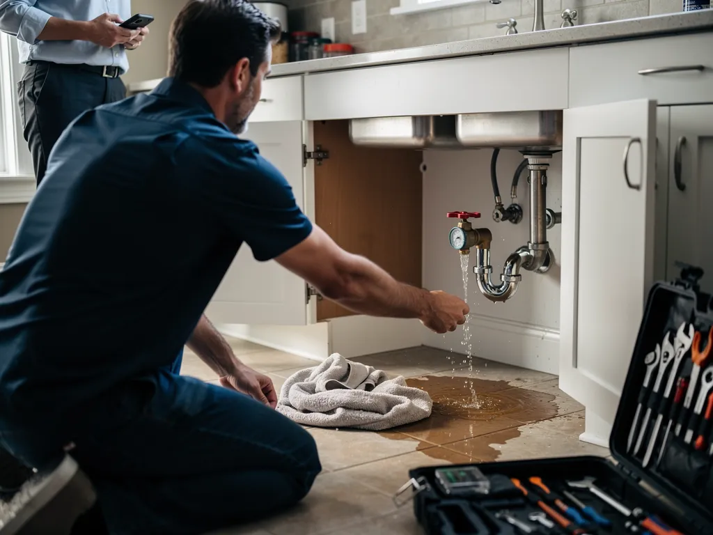 How Can Customers Identify and Respond to Plumbing Emergencies Before Help Arrives