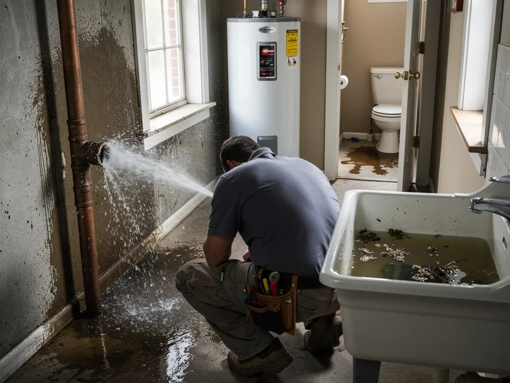 What Types of Plumbing Emergencies Does Wet Spot Plumbing Handle Quickly