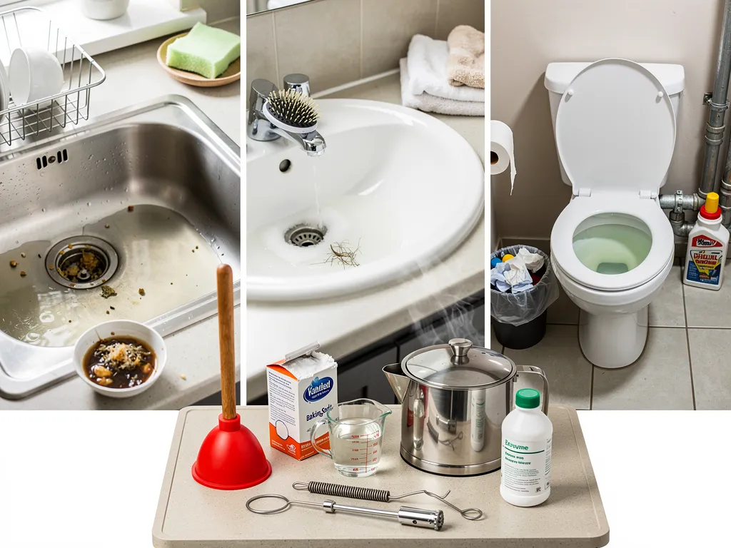 Homeowner reviewing key takeaways for clearing a clogged drain