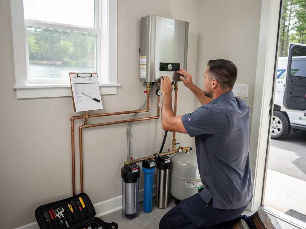 Why Choose Wet Spot Plumbing for Tankless Water Heater Installation Near Lake Anna