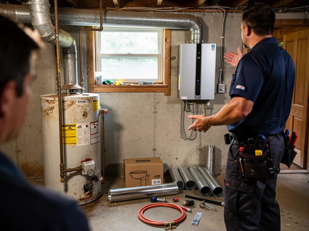 What Does Tankless Water Heater Installation Cost at Lake Anna, VA