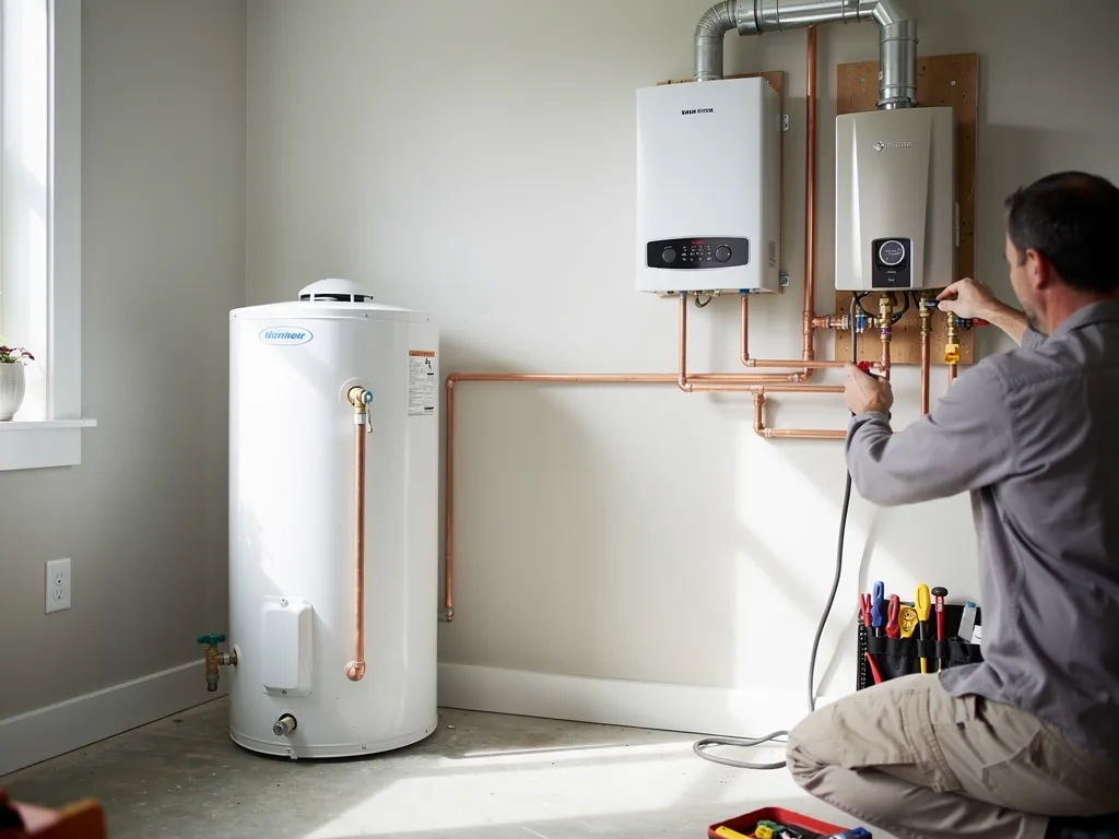 How Does Tank vs. Tankless Installation Cost Compare