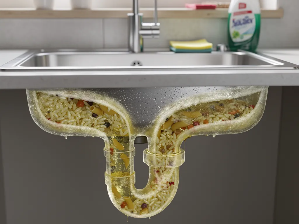 What Causes a Clogged Kitchen Sink